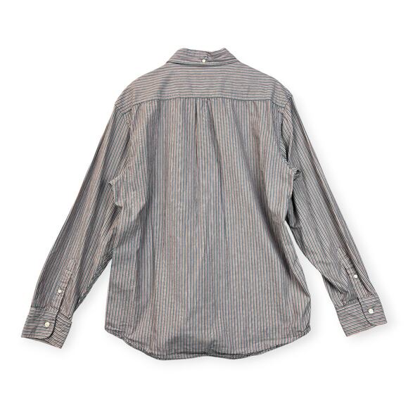 Mens Casual Shirt 100% Cotton Long Sleeve Button Down Collar Old Navy Sz Large - Picture 3 of 14